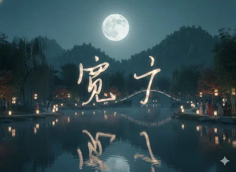 中秋夜怀古:明月几时有