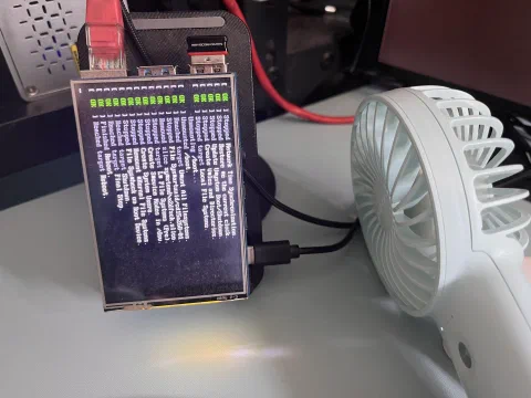 USB小风扇散热