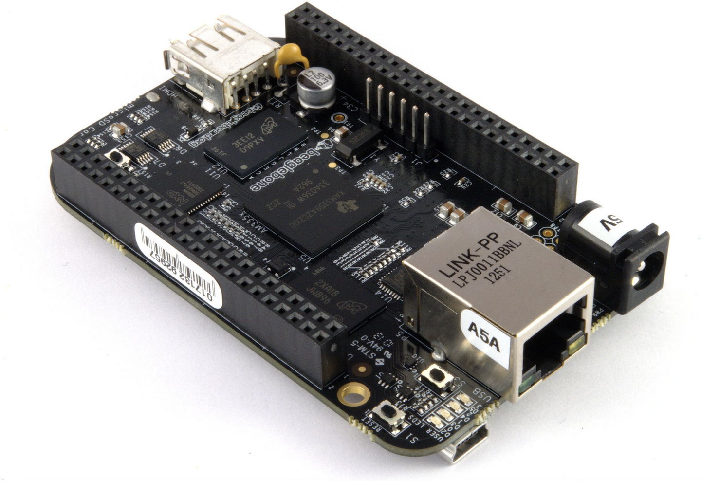 BeagleBone Black 开发笔记：串口 TCP 数据采集与 GPIO 告警控制