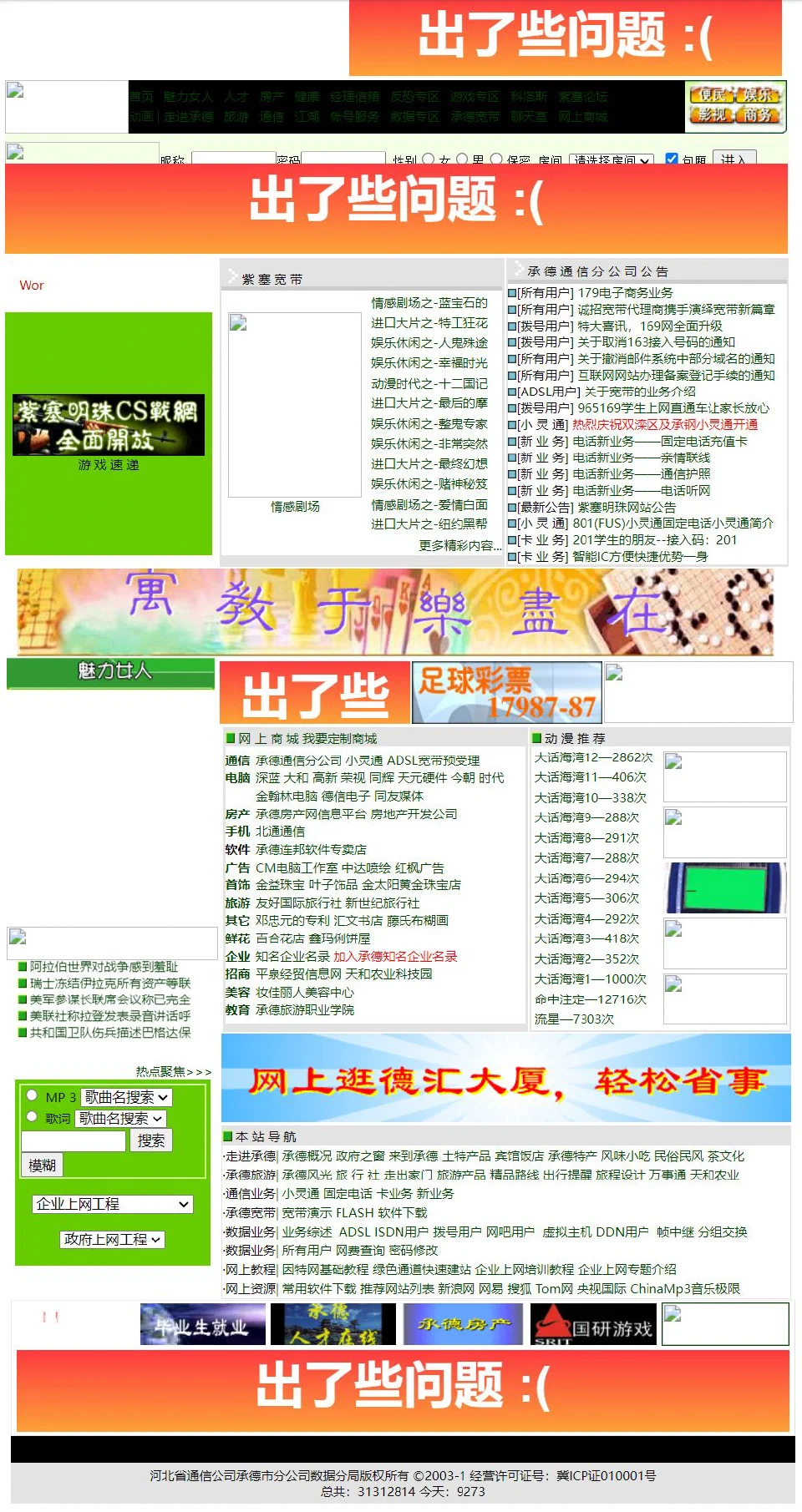 2007: Interests and communities